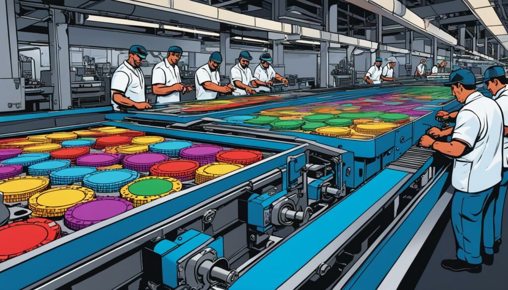 Casino Chip Manufacturing Process
